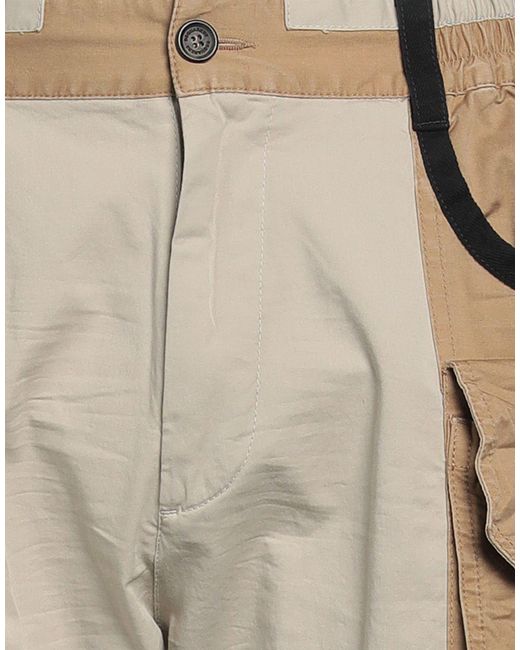 DSquared² Natural Pants Cotton, Elastane for men