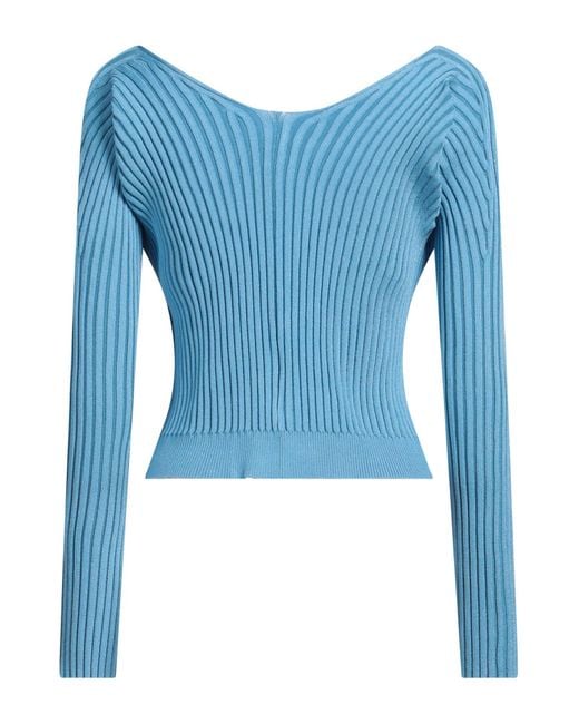 Jacquemus Blue Sweaters