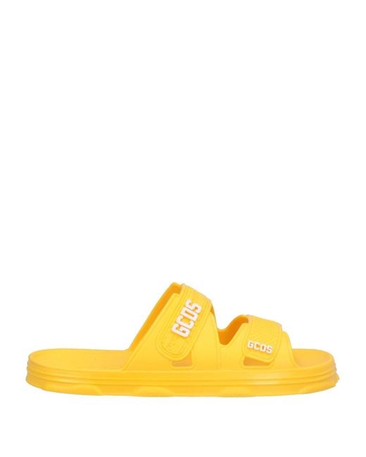 Gcds Yellow Sandals