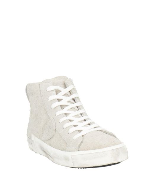 Philippe Model White Trainers for men