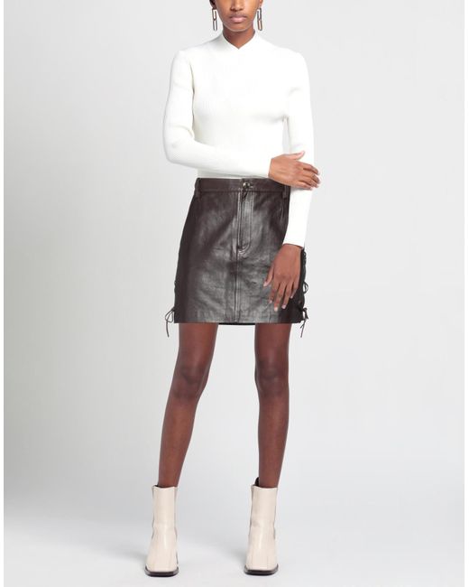 Magda Butrym Gray Mini Skirt