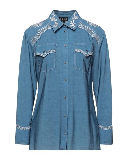 Irie Wash Blue Azure Shirt Polyamide, Elastane