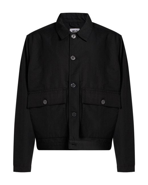 Obey Black Jacket for men