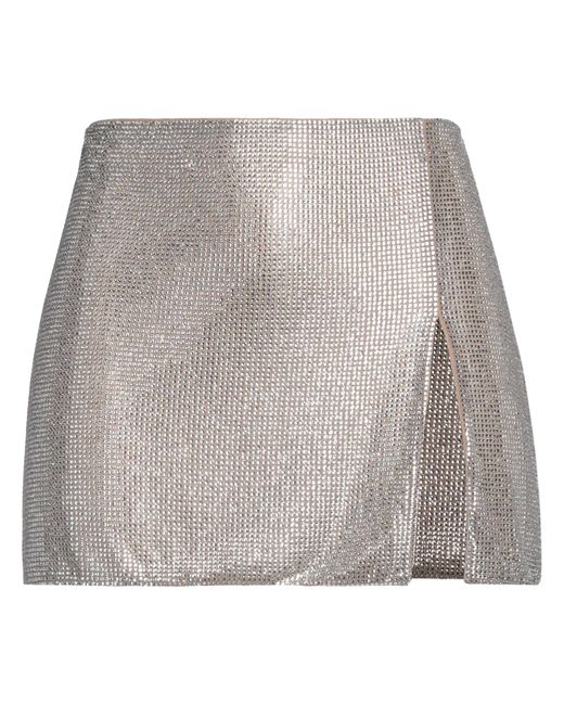 GIUSEPPE DI MORABITO Gray Mini Skirt