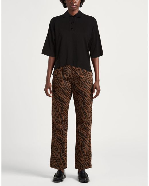 Alpha Studio Black Polo Shirt