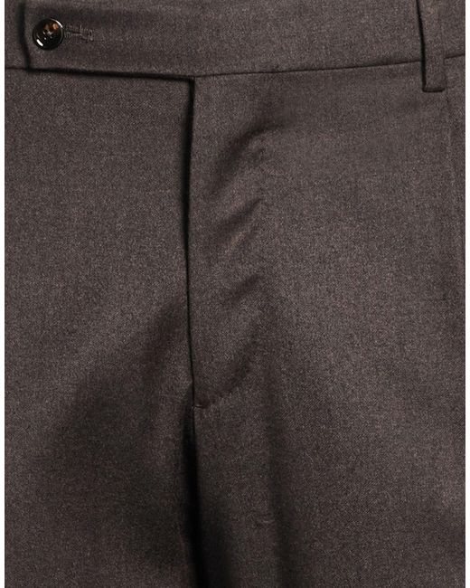 Berwich Gray Pants Virgin Wool for men