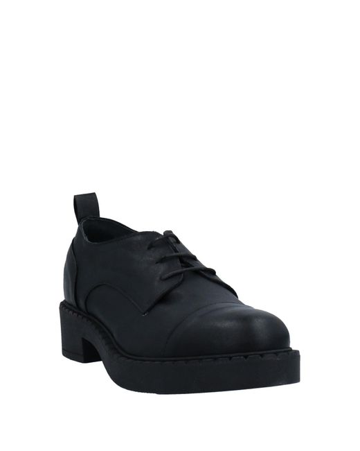 EBARRITO Black Lace-up Shoes