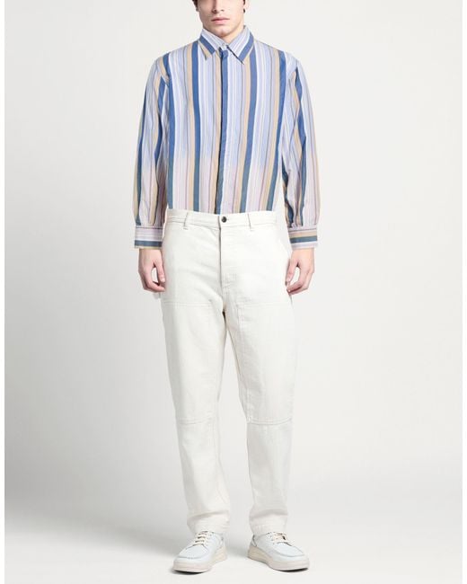 FEDERICO CINA Blue Shirt for men