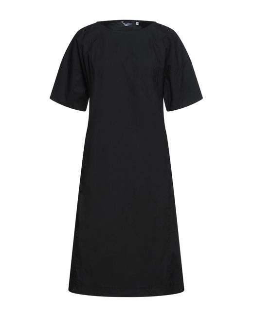 Caliban Black Midi Dress
