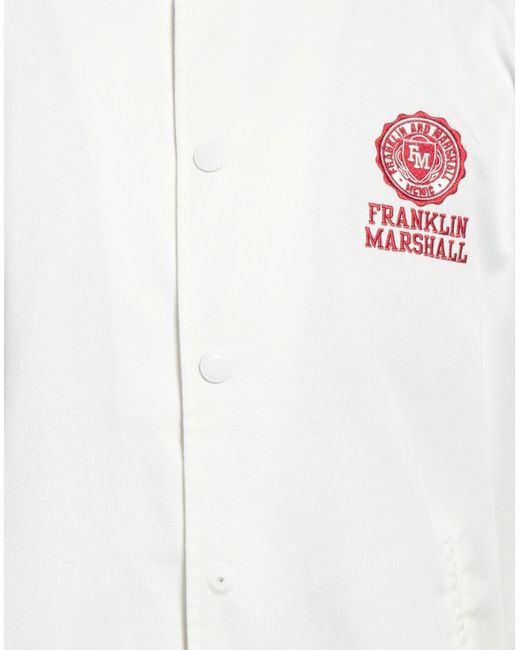 Franklin & Marshall White Jacket for men