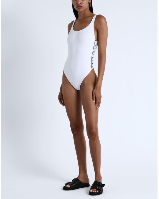 Chiara Ferragni White One-piece Swimsuit