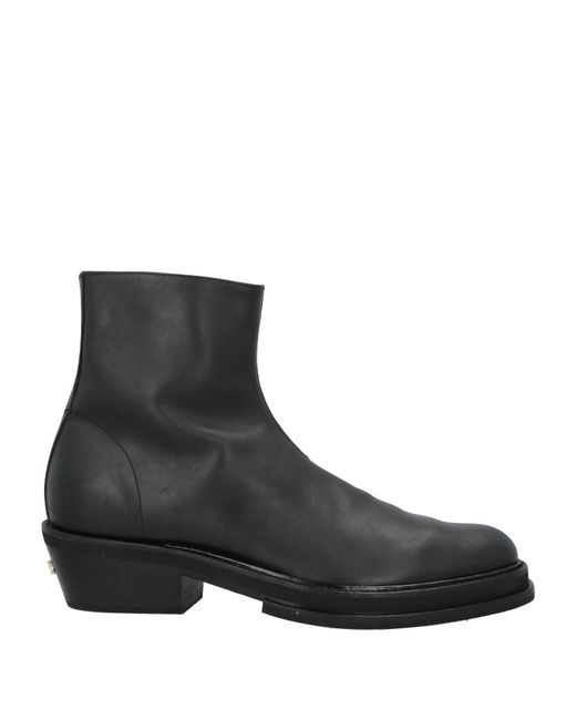 424 Black Ankle Boots for men