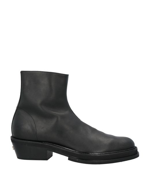 424 Black Ankle Boots for men