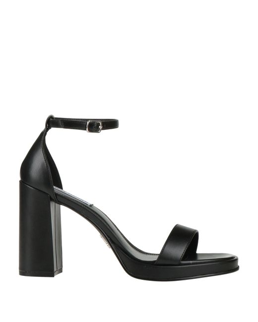 Steve Madden Black Sandals
