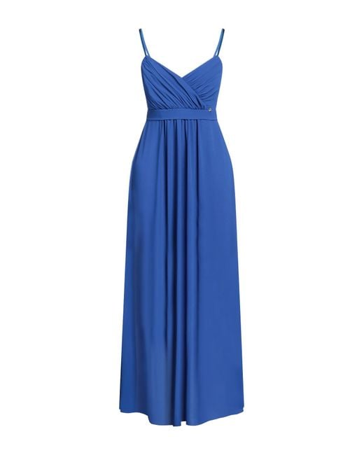 Rinascimento Blue Maxi Dress