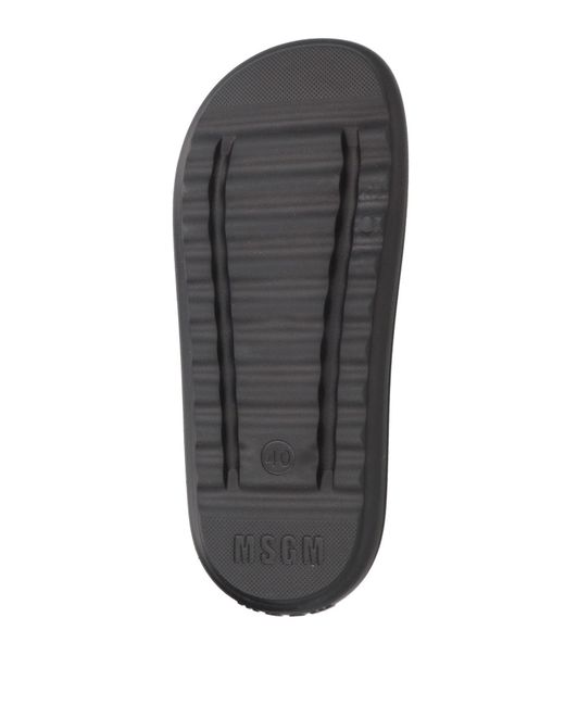 MSGM Gray Sandals