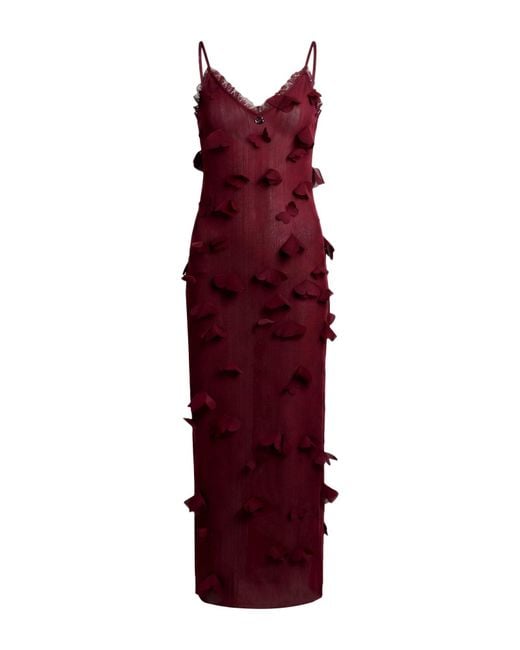 Coperni Red Maxi Dress Polyester