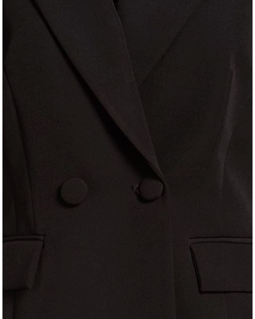 Rebel Queen Black Blazer Polyester, Elastane