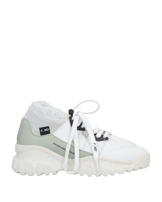 F_WD White Sneakers