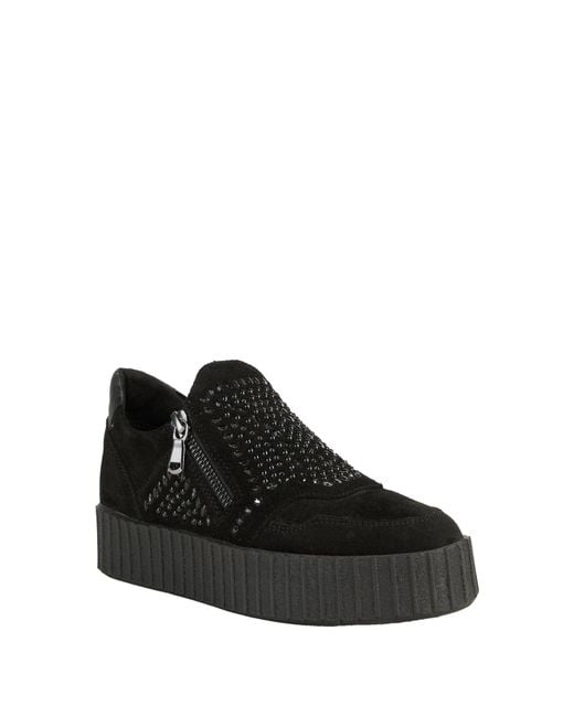 Geox Black Trainers