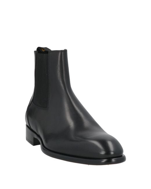 Doucal's Black Ankle Boots for men