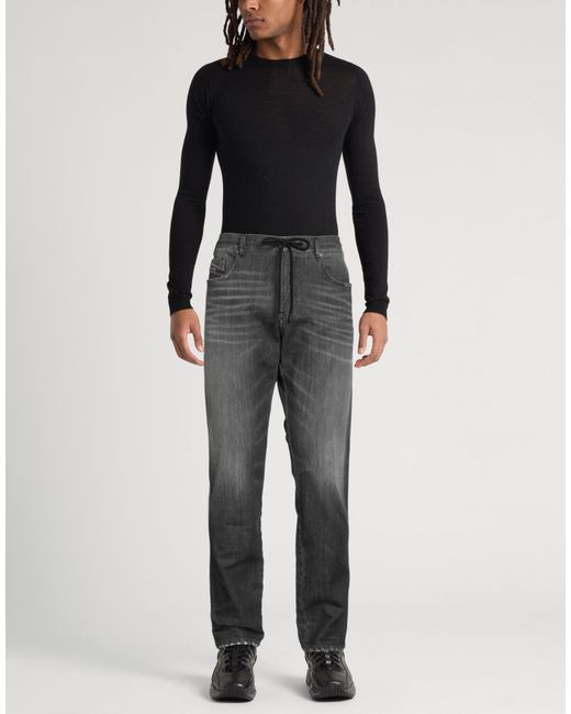 DIESEL Gray Jeans for men