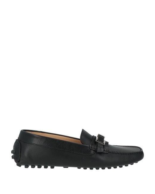 Sergio Rossi Black Loafers Leather