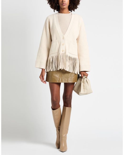 Sandro White Cardigan