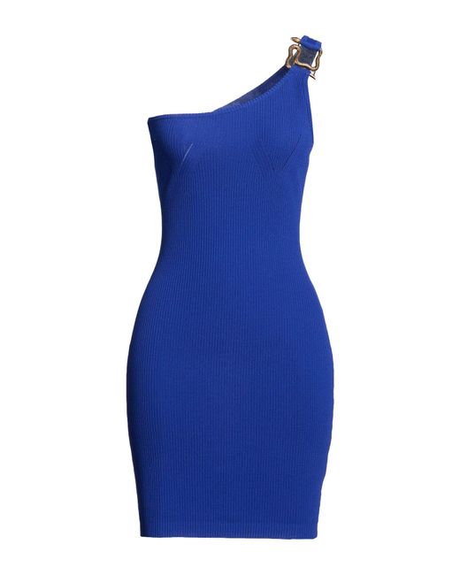Just Cavalli Blue Mini Dress