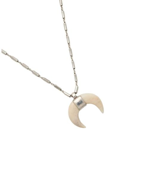 Isabel Marant White Ivory Necklace Metal for men