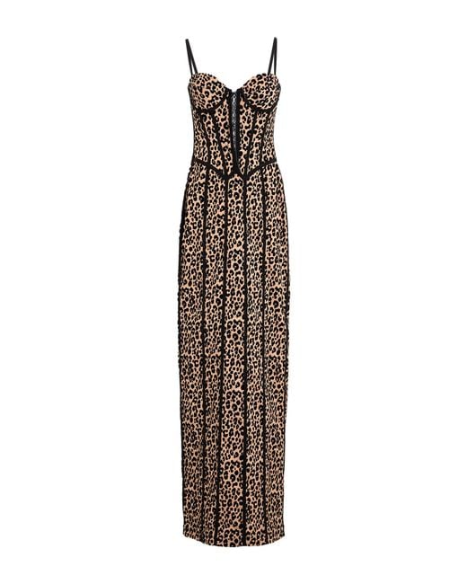 GIUSEPPE DI MORABITO Brown Maxi Dress