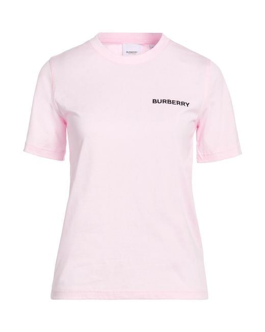 Burberry Pink T-Shirts