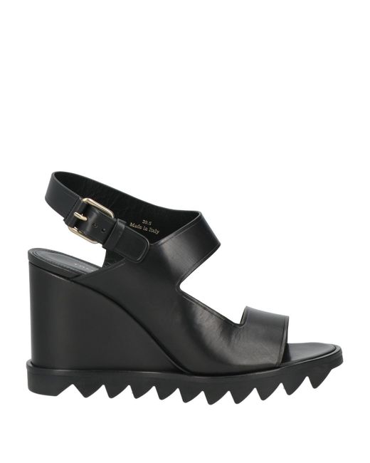 Tamara Mellon Black Sandals