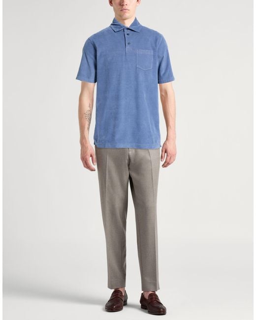 Paul & Shark Blue Polo Shirts for men