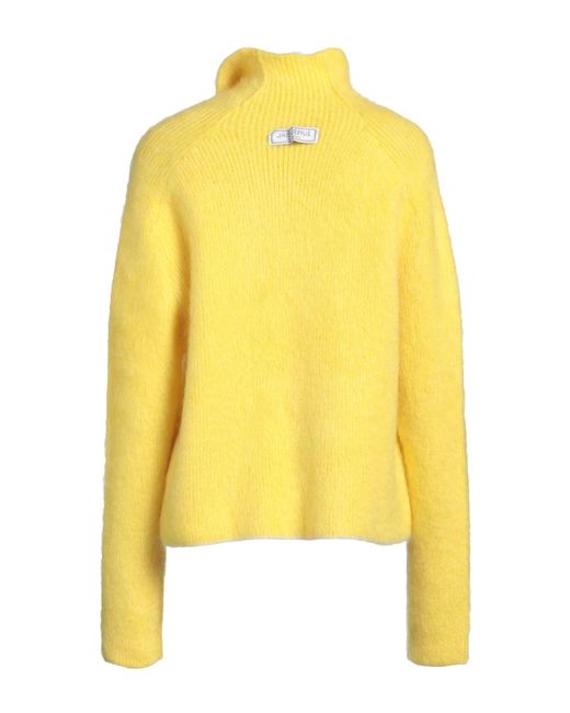 Jacquemus Yellow Rollkragenpullover