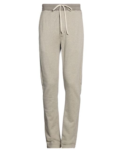 Rick Owens Natural Pants Cotton for men