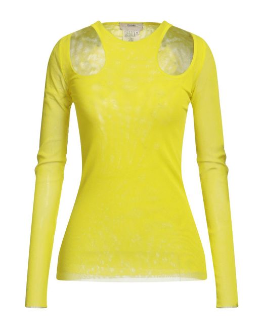 Fuzzi Yellow T-shirt