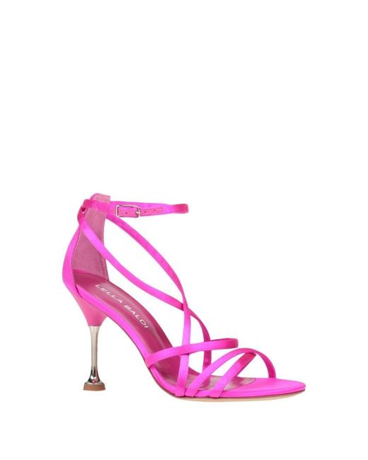 Lella Baldi Pink Sandale