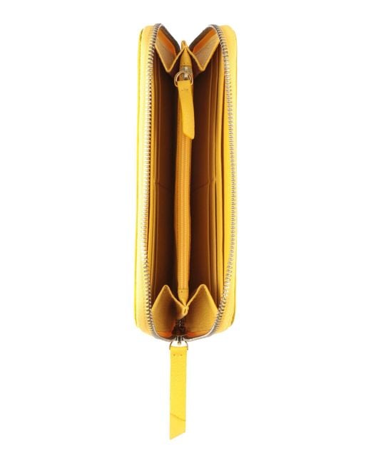 Borbonese Yellow Wallet