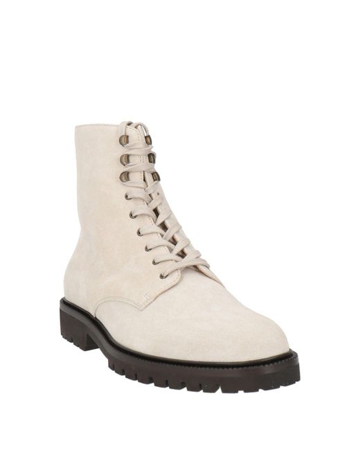 Brunello Cucinelli Natural Ankle Boots for men
