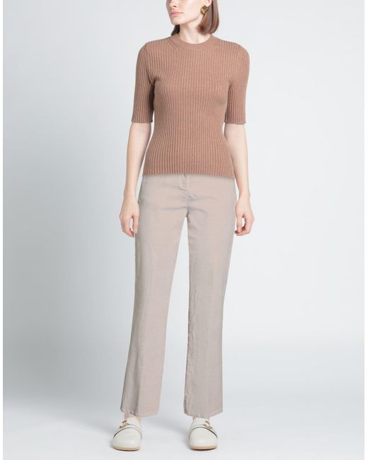 Myths Gray Pants Cotton, Tencel, Elastane