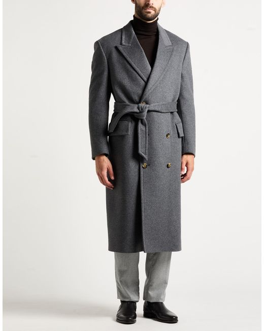 Lardini Gray Coat Virgin Wool for men