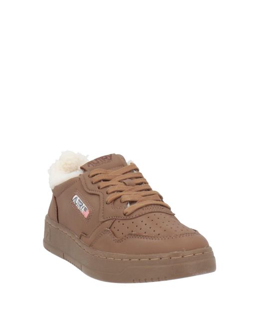 Autry Brown Trainers