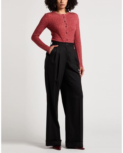 Dolce & Gabbana Red Cardigan Virgin Wool