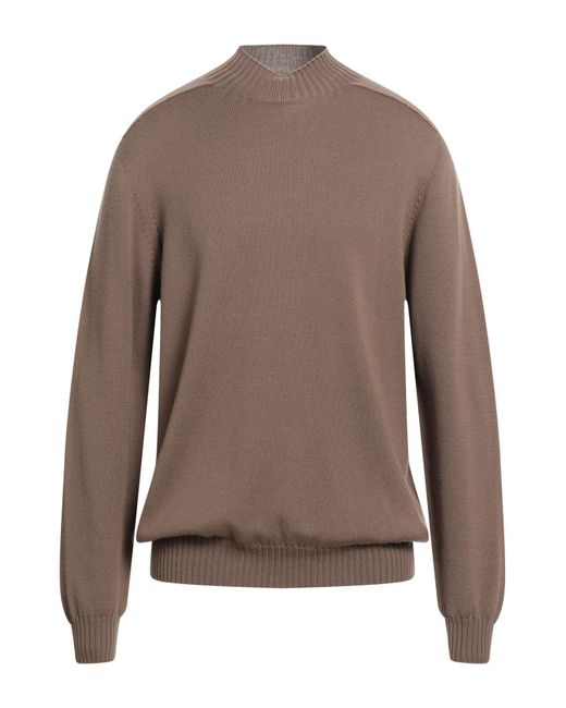 FILIPPO DE LAURENTIIS Rollkragenpullover in Brown für Herren