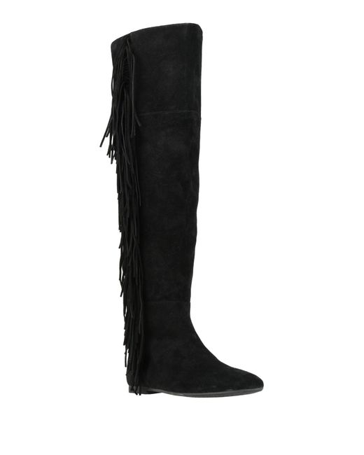 Carmens Black Boot Leather