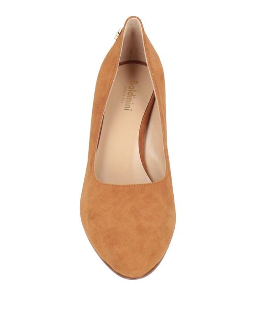 Baldinini Brown Camel Pumps Leather