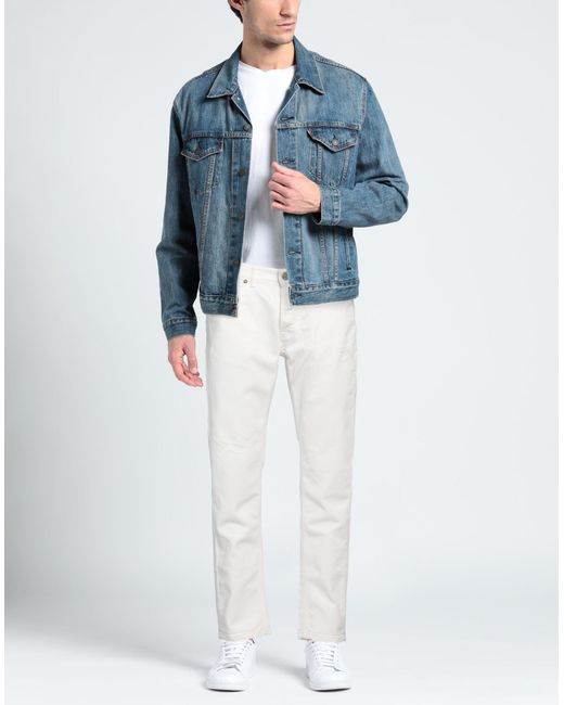 Pantalone di PMDS PREMIUM MOOD DENIM SUPERIOR in White da Uomo