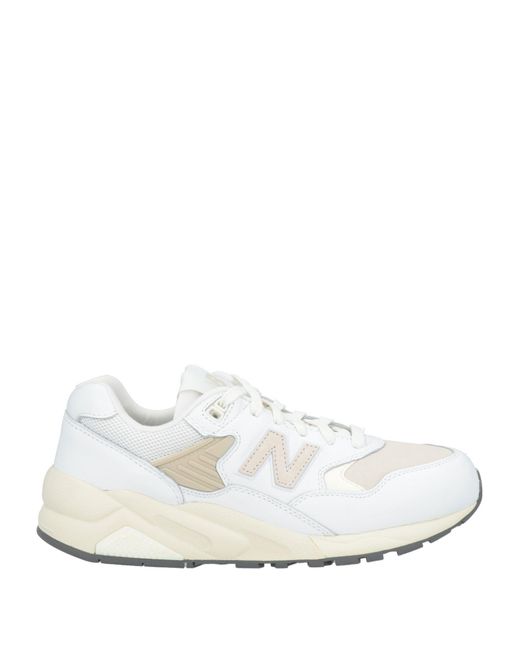 New Balance White Trainers for men