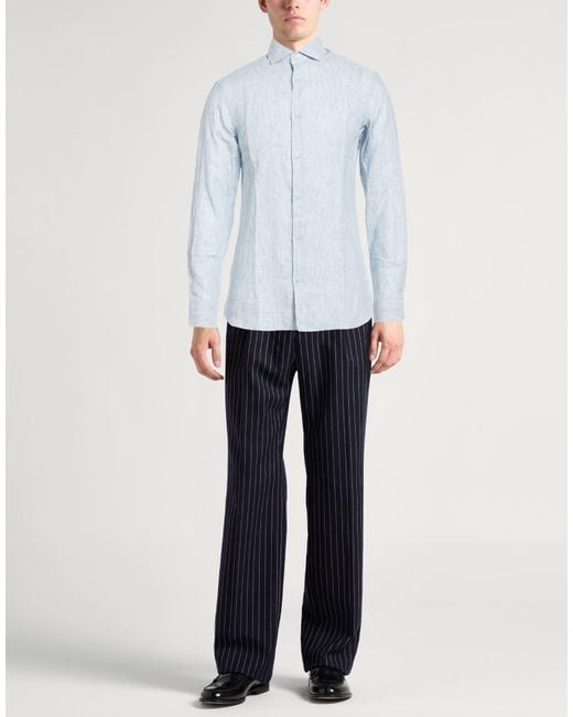 Moorer Blue Shirt for men